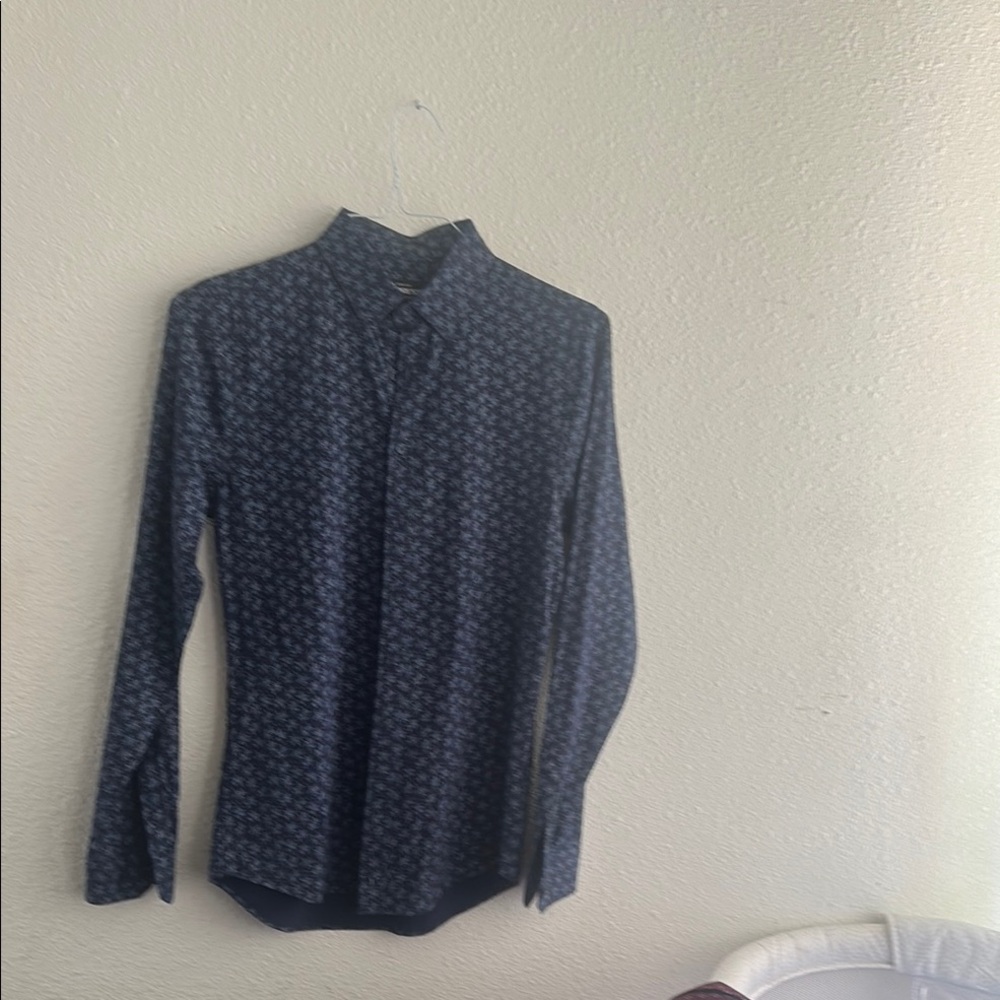 Stylish Patterned Long Sleeve Shirt